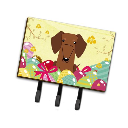 Carolines Treasures Easter Eggs Dachshund Red Brown Leash or Key Holder BB6130TH68